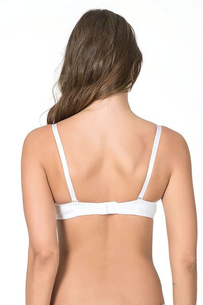 Belvü 1110 -alb– Sutien pentru salopetă fără bretele (NESSUSPORTAT) Empty Micro Jumpsuit