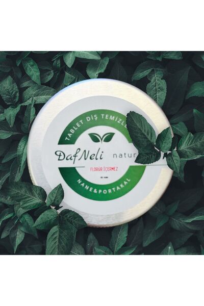 DAFNELİ دافنيلي منظف الأسنان الطبيعي، 80 قطعة، مكونات طبيعية 100%