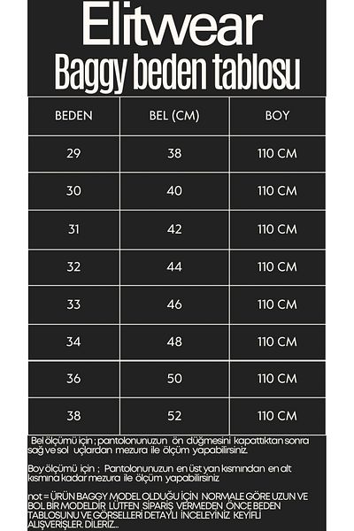 ElitWear Comfortable Fit Men's Baggy - Pleated Baggy Pants