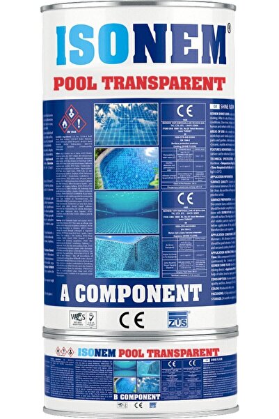 İsonem Boya & Yalıtım Teknolojileri Pool Çift Bileşenli Şeffaf Havuz Yalıtım ...