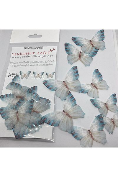 Yenilebilir Kağıt Wafer paper Edible Butterfly