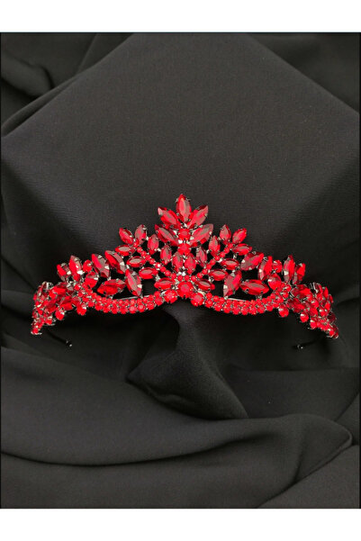 YAĞIZ BİJUTERİ Coroana Miresei - Cristal cu pietre aplicate