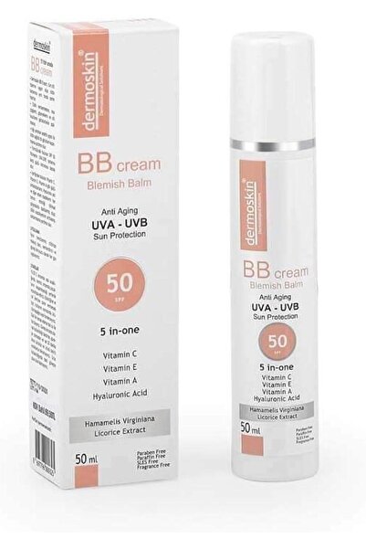 Dermoskin BB Krem 5'i 1 Arada 50 ML - Diş Beyazlatıcı Köpük Hediye