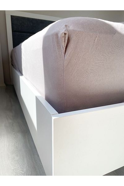 sutra 160x200 cm 100% Cotton Combed Cotton - Double Elastic Sheet