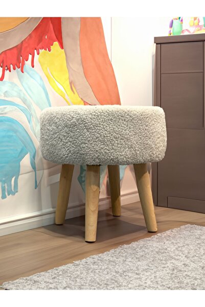 Kare V Üçgen Çocuk Odası İçin Şık ve Konforlu Puf