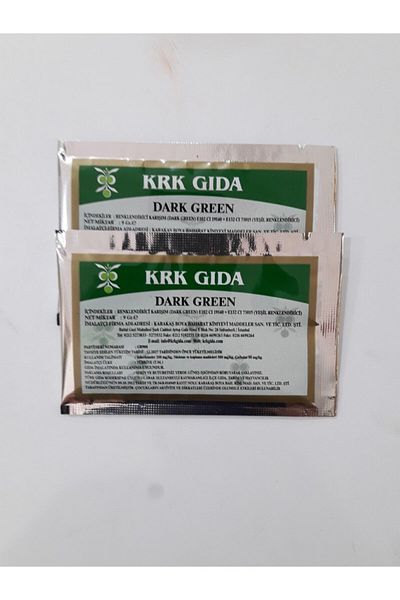 Krk Gıda Krk Green Food Color 2 Pieces X 9 Gr.