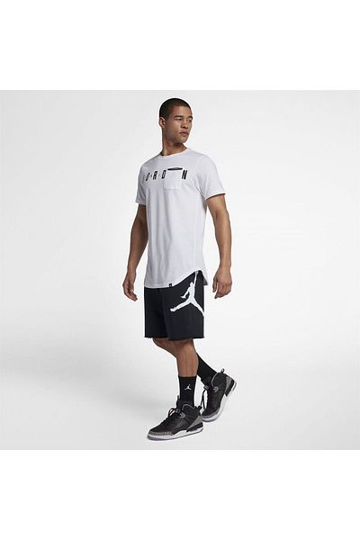 Nike Jumpman Big Logo Fleece Short Black - Db1812-010