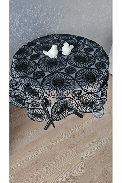 ZESA HOME Tulle Laced Fiskos Tablecloth