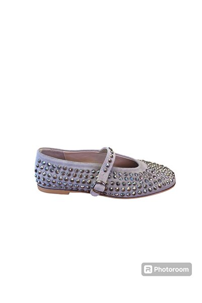 Rugano 8032 hakiki deri taşlı babet