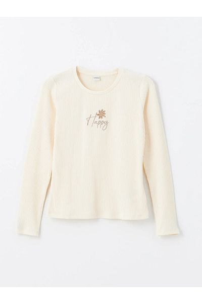 LC Waikiki Κοριτσίστικο T-shirt Crew Neck