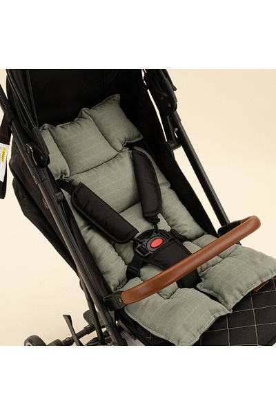 Yunikobaby Khaki Muslin Muslin Baby Stroller Cushion