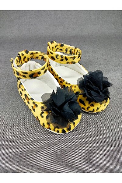 Oscar Baby Ilk Adım Ayakkabı Bebek Babet Patik 6714 Leopar