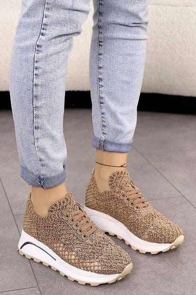 Mamito Ayakkabı HNM 1993 - High Sole Steel Mesh Tenisky