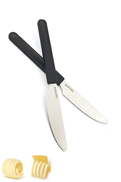 SÜR1461 2 Parça Tereyağ Bıçağı Peynir Bıçağı Solingen Çelik