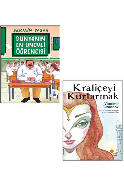 Taze Kitap DÜNYANIN EN ÖNEMLİ ÖĞRENCİSİ % KRALİÇEYİ KURTARMAK ELİFİN KİTAPLIĞI