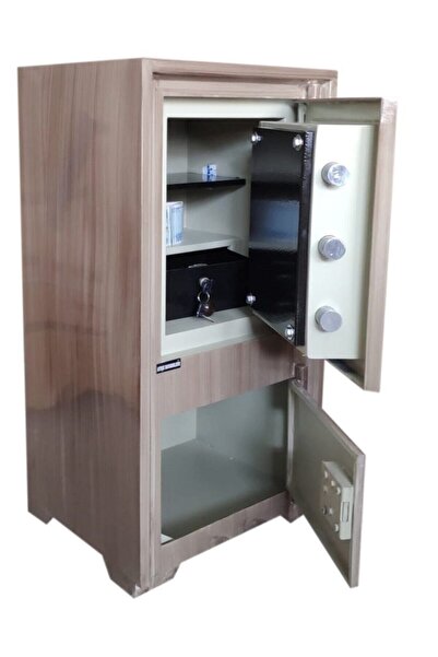 NAS ÇELİK KASA Ck-a105 Mobilya Desenli Ofis Tipi Çelik Kasa