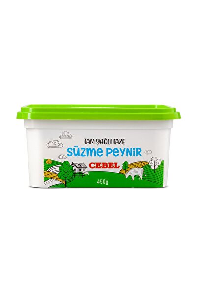 Cebel Tam Yağlı Süzme Peynir 450 gr