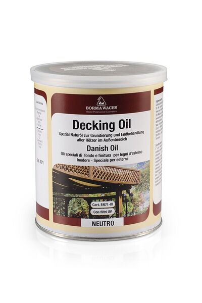 BORMA WACHS Decking Oil Hd Danish Oil Dek Yağı