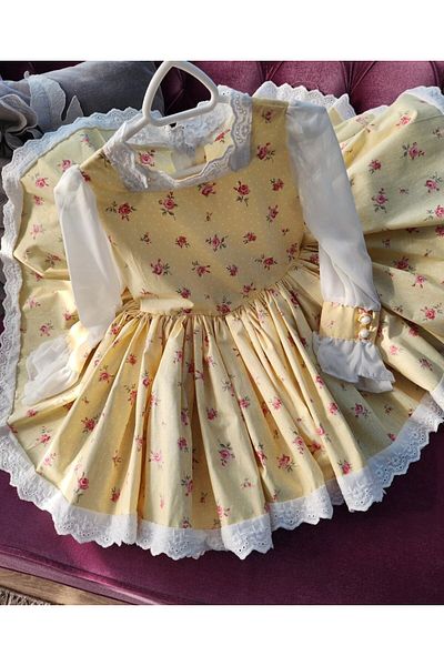 Tozpembebaby Cotton Puffy Dress