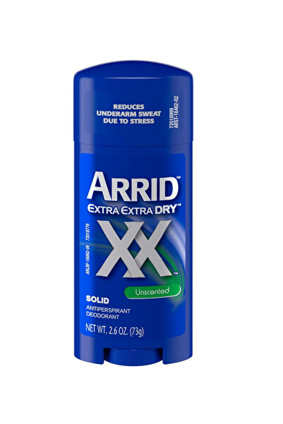 Arrid XX Extra Extra Dry Uncented Antiperspirant (Kokusuz) 2.6 oz 73gr