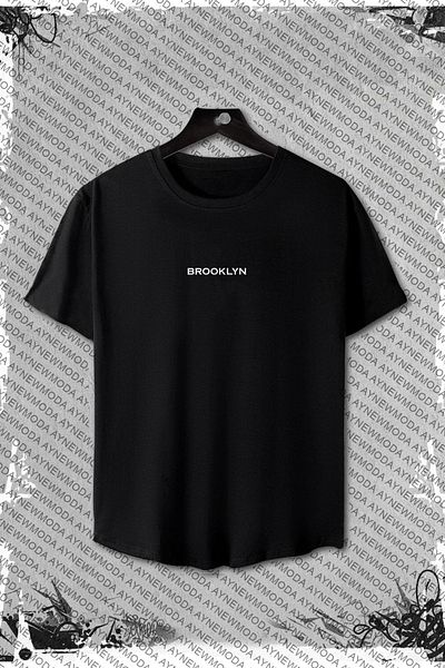 AY MONTANA Μπλουζάκι Brooklyn Printed Oversize Σορτς 2 τμχ κάτω και πάνω σετ