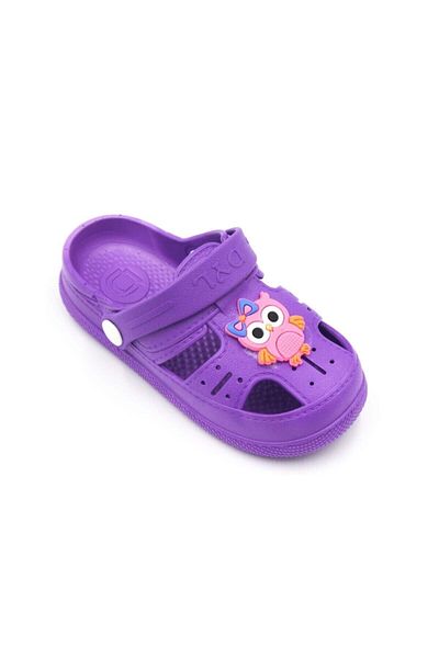 Daye Children's Daily Orthopedic Non-Slip Sole Animal Figured Children's Sandals Slippers - Purple