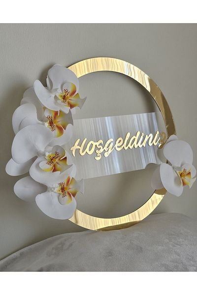 VEFART Orchid Door Ornament