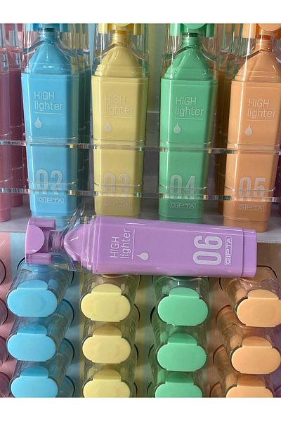 Gıpta Highlighter Macaron Pastel Marker