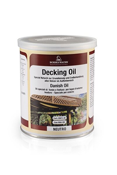 BORMA WACHS Decking Oil Hd/danish Oil - Dek Yağı