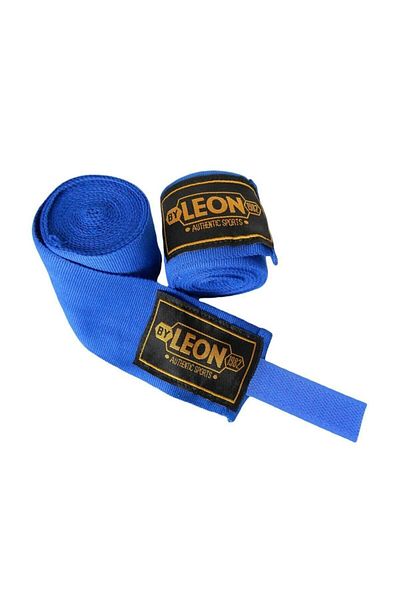 By Leon 1982 Επίδεσμος Leon Elastic Boxing, Kick Boxing και Muay Thai 3,5 μέτρα μπλε