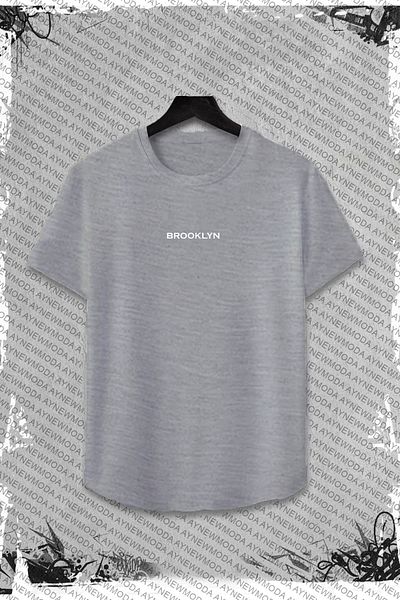 AY MONTANA Μπλουζάκι Unisex Brooklyn Printed Oversize