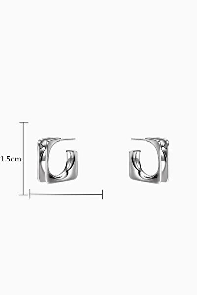PSGT Kadınlar Için Gümüş Kaplama Açık Kare 2024 Model