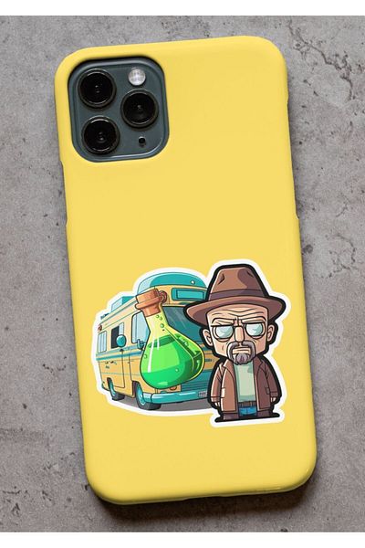 One Little Happiness Αυτοκόλλητο Walter White για τηλέφωνο και φορητό υπολογιστή - 1 τεμάχιο