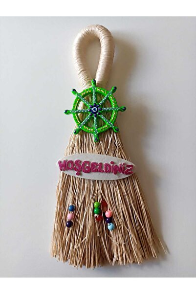 AKIN AKSESUAR HEDİYELİK Ласкаво просимо! Модель мітла з рафії - тераса, сад, ...