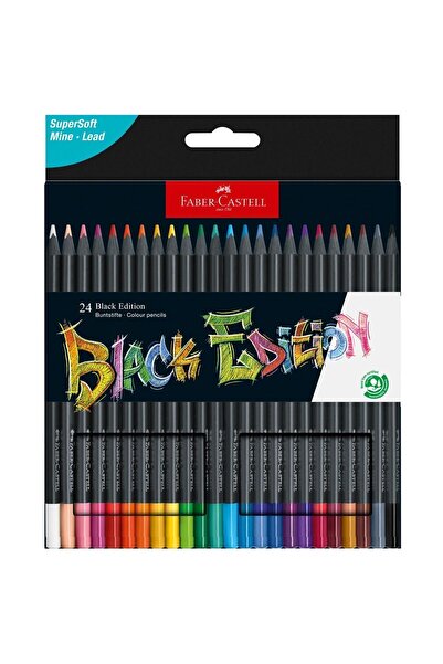 Faber Castell FABER CASTEL BLACK EDİTİON 24'LÜ KURUBOYA