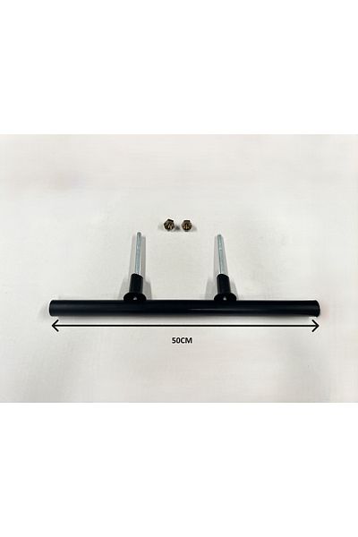 HOMDEP 50CM Adjustable Pipe Type Steel Door Pull Handle