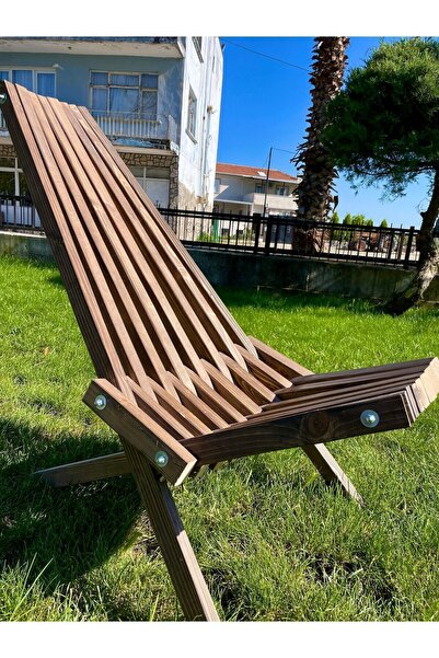 Bonitowood Ahşap Katlanır Bahçe Sandalyesi
