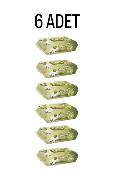 Sleepy Olive Oil Wet Towel 6 Pack 540 Sheets