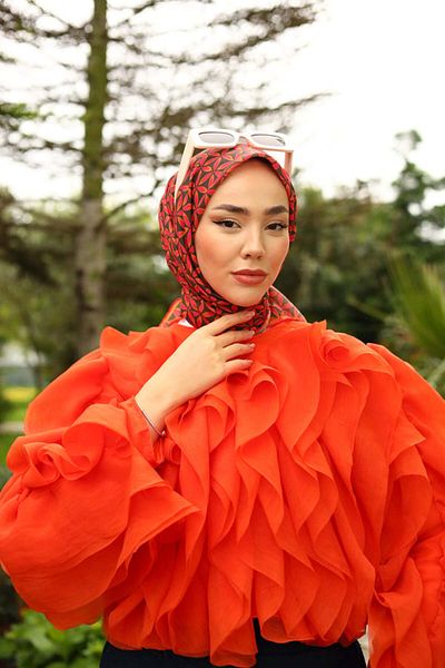 Silk Home Soft Scarf - Model 73058-27