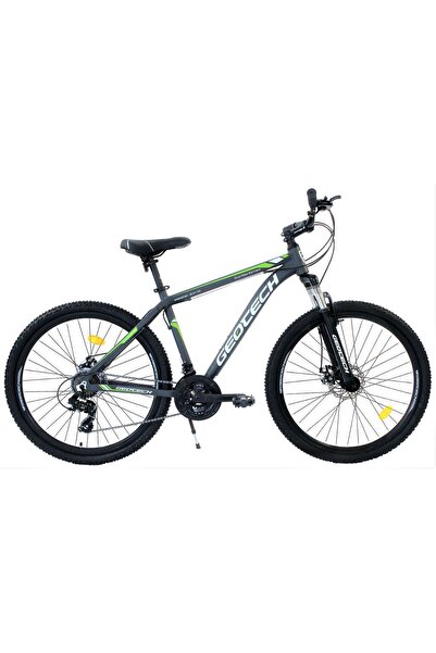 Geotech Mode 27,5 Econ 2 27.5 Jant 24 Vites Dağ Bisikleti - Gri/Yeşil