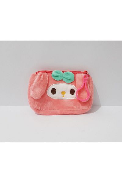 renkli çiçekler Children's Wallet 12x9 CM Cartoon Patterned Children's Wallet