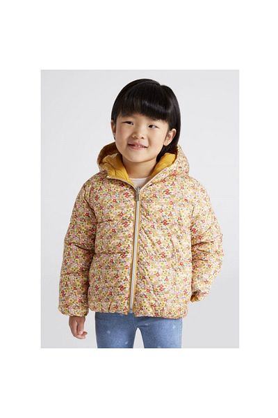 MAYORAL Girl's Hooded Winter Coat - Double Sided