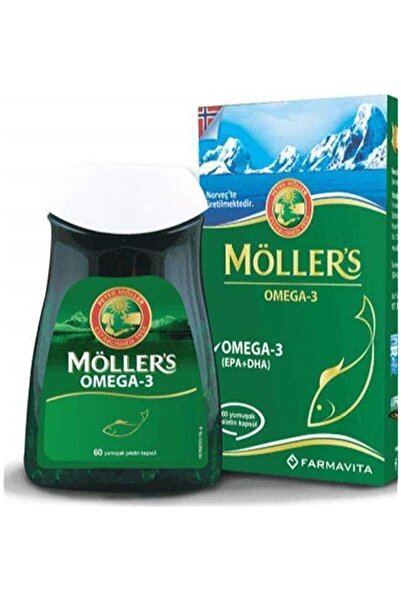 Möller's أوميجا 3 60 - كبسولة جيلاتينية ناعمة