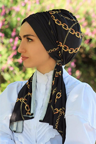 Gültopu Eşarp & Şal Kadın Dubai Bone Şal, Günlük Desenli  Baş Örtüsü Tesettür...