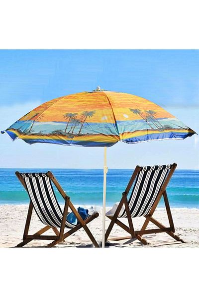 Boldy 160cm. Beach Sea Beach Garden Balcony & Pool Umbrella