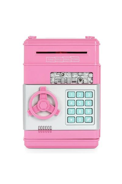 Sarego Atm Piggy Bank Password Atm Automatic Money Safe Electronic Key Bank Surprise Money Box