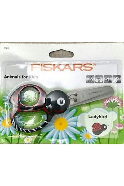 FiSKARS Fiskars Children's Scissors - Ladybug (LEFTHANDED&RIGHTHANDED)