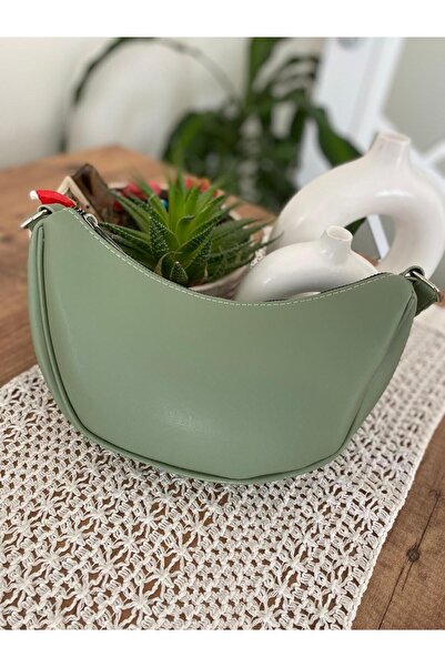 Butik Daisy Mint Yeşili Kadın El Çantası