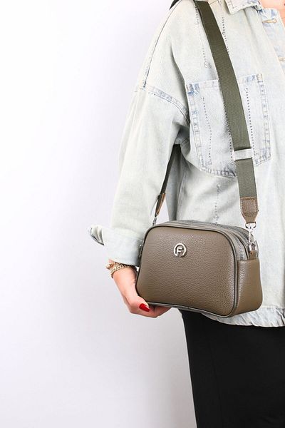 GALB LEATHER Utilizare zilnică - Geantă de umăr pentru femei de mărime medie cu 4 compartimente
