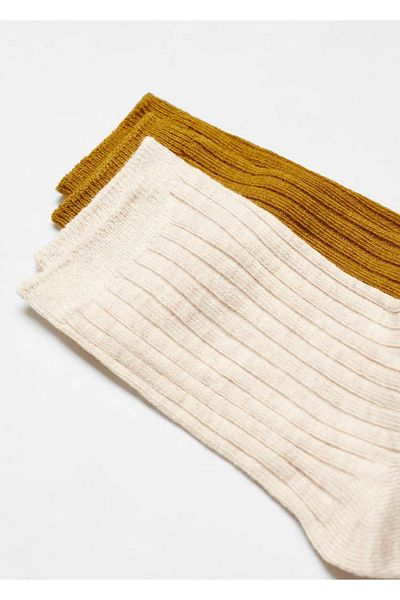 MANGO Kids Yellow Socks for Kids